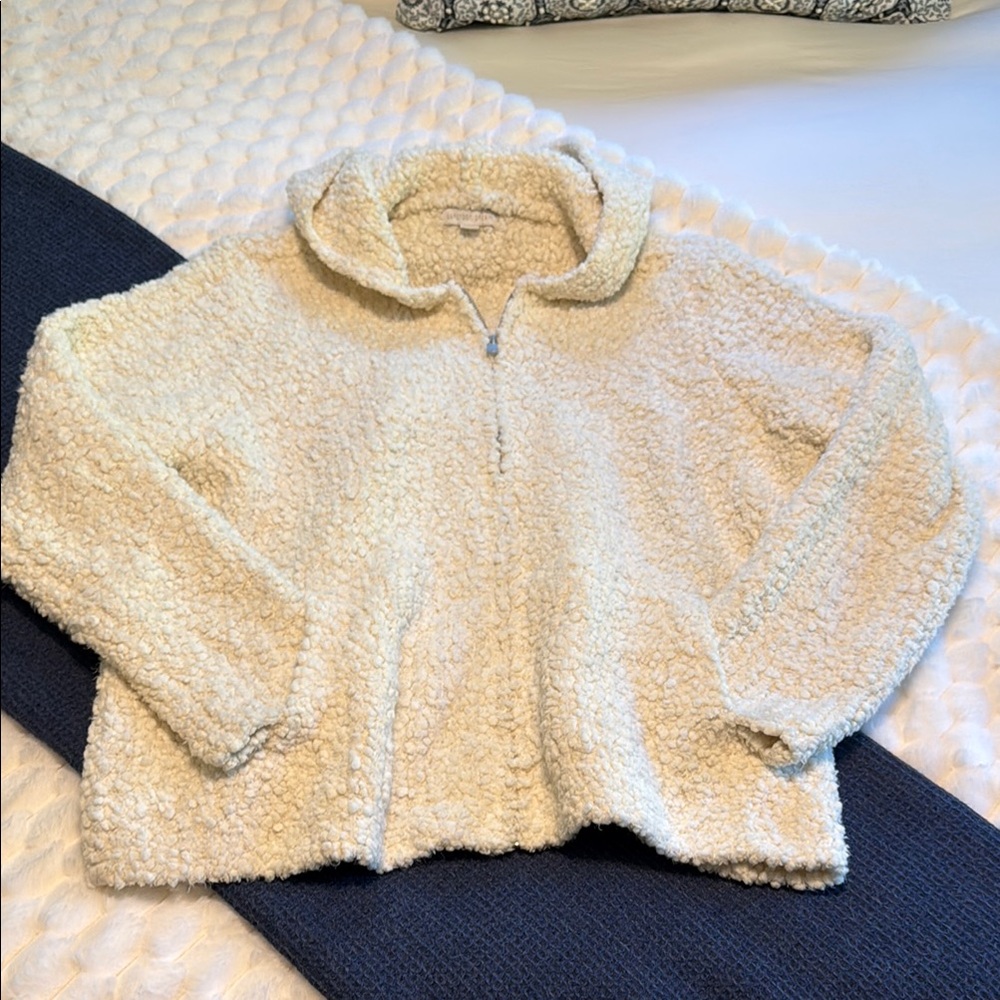 Barefoot Dreams - Cozy Cream Sherpa Pullover